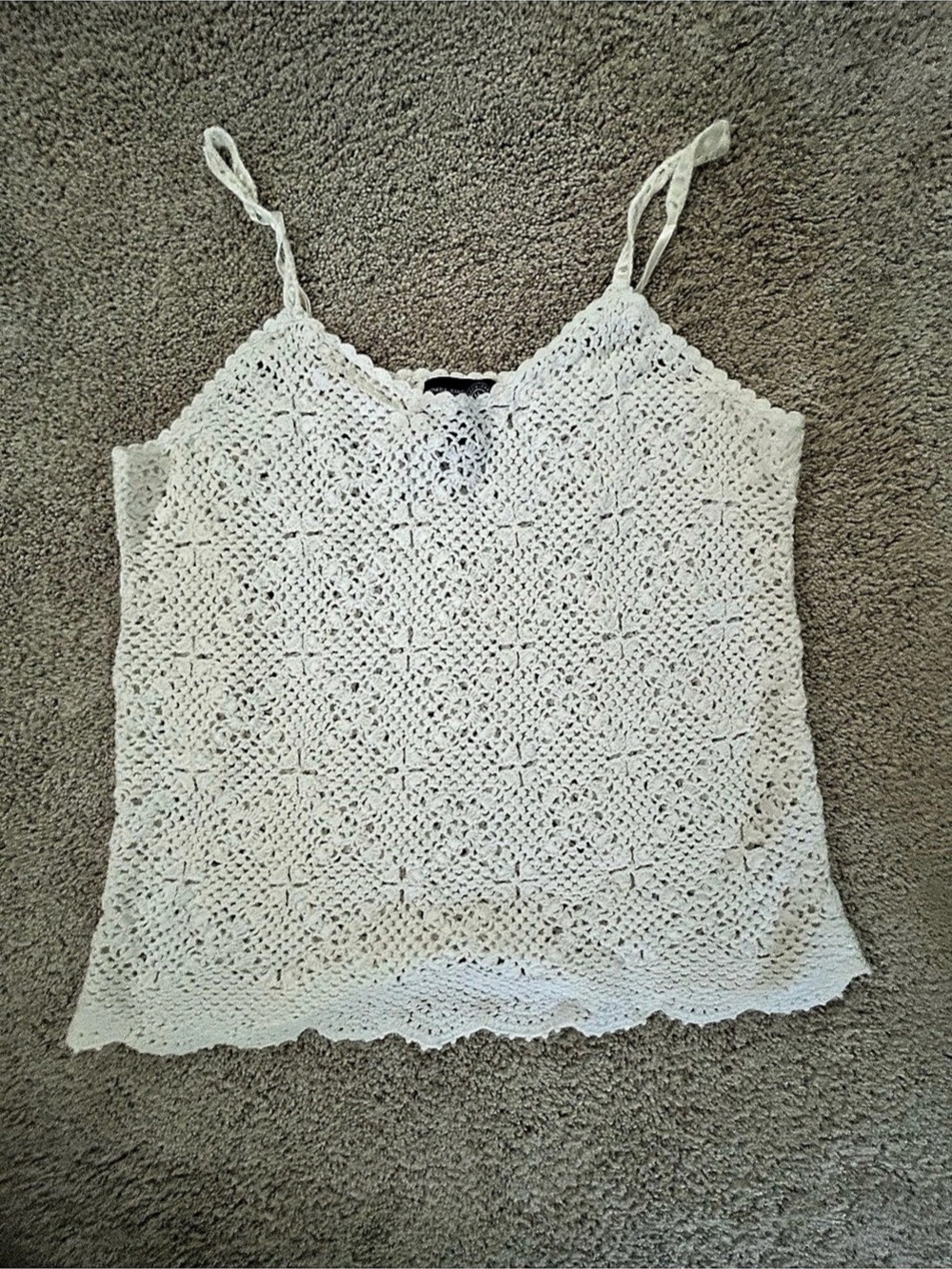 Venezia Jeans Crochet Top Size 14/16